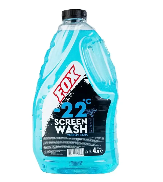 Омивач для скла ЗИМА FOX МОРЕ 4л